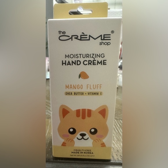 The Creme Shop Other - The Crème Shop | Moisturizing Hand Crème – Mango Fluff (Shea Butter + Vitamin E)